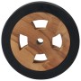 Ruedas de repuesto para tumbona 2 unidades madera maciza teca de vidaXL, Accesorios para muebles de jardín - Ref: Foro24-4801...