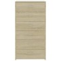 Aparador 6 cajones contrachapada color roble Sonoma 50x34x96 cm de vidaXL, Aparadores - Ref: Foro24-800669, Precio: 94,07 €, ...