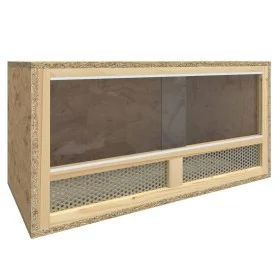 Terrario de madera contrachapada 60x30x30 cm de vidaXL, Jaulas y habitáculos para animales pequeños - Ref: Foro24-170887, Pre...
