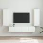 Mueble de TV Montado en la Pared 2 pcs Brillante en Muebles TV | Comprar online en Foru.es