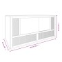 Terrario de madera contrachapada 80x40x40 cm de vidaXL, Jaulas y habitáculos para animales pequeños - Ref: Foro24-170886, Pre...