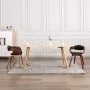 Dining chairs 2 units curved wood and synthetic leather by vidaXL, dining chairs - Ref: Foro24-287385, Price: 292,22 €, Disco...