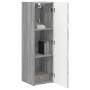 Mueble de TV Montado en la Pared 2 pcs Gris Sonoma en Muebles TV | Comprar online en Foru.es
