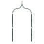 Arco de jardín hierro verde oscuro 120x38x258 cm de vidaXL, Pérgolas, arcos y enrejados de jardín - Ref: Foro24-47094, Precio...