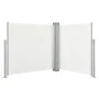 Toldo lateral retráctil color crema 100x600 cm de vidaXL, Sombrillas - Ref: Foro24-48443, Precio: 83,84 €, Descuento: %