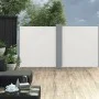 Toldo lateral retráctil color crema 100x600 cm de vidaXL, Sombrillas - Ref: Foro24-48443, Precio: 83,84 €, Descuento: %