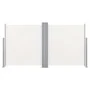 Toldo lateral retráctil color crema 100x600 cm de vidaXL, Sombrillas - Ref: Foro24-48443, Precio: 83,84 €, Descuento: %