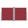 Toldo lateral retráctil rojo 100x600 cm de vidaXL, Sombrillas - Ref: Foro24-48447, Precio: 89,39 €, Descuento: %
