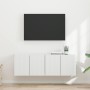 Mueble de TV Montado en la Pared 2 pcs 59,5 x 31 x 40 cm en Muebles TV | Comprar online en Foru.es