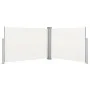 Toldo lateral retráctil color crema 120x1000 cm de vidaXL, Sombrillas - Ref: Foro24-48479, Precio: 69,55 €, Descuento: %