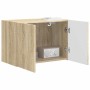 Mueble de TV Montado en la Pared Roble Sonoma 59,5 x 31 x 40 cm en Muebles TV | Comprar online en Foru.es