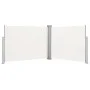 Toldo lateral retráctil color crema 140x1000 cm de vidaXL, Sombrillas - Ref: Foro24-48485, Precio: 75,82 €, Descuento: %