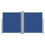 Toldo lateral retráctil azul 160x600 cm de vidaXL, Sombrillas - Ref: Foro24-48464, Precio: 98,54 €, Descuento: %