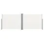 Toldo lateral retráctil color crema 140x1000 cm de vidaXL, Sombrillas - Ref: Foro24-48485, Precio: 75,82 €, Descuento: %