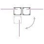 Toldo lateral retráctil color crema 140x1000 cm de vidaXL, Sombrillas - Ref: Foro24-48485, Precio: 75,82 €, Descuento: %