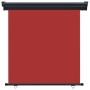 Toldo lateral de balcón rojo 170x250 cm de vidaXL, Sombrillas - Ref: Foro24-48439, Precio: 74,77 €, Descuento: %