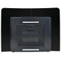 Campana extractora pared 60 cm acero inoxidable 756 m³/h negro de vidaXL, Extractores - Ref: Foro24-50709, Precio: 216,01 €, ...