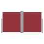 Toldo lateral retráctil rojo 120x600 cm de vidaXL, Sombrillas - Ref: Foro24-48453, Precio: 64,44 €, Descuento: %