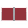 Toldo lateral retráctil rojo 120x600 cm de vidaXL, Sombrillas - Ref: Foro24-48453, Precio: 109,06 €, Descuento: %