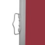 Toldo lateral retráctil rojo 120x600 cm de vidaXL, Sombrillas - Ref: Foro24-48453, Precio: 109,06 €, Descuento: %