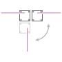 Toldo lateral retráctil rojo 120x600 cm de vidaXL, Sombrillas - Ref: Foro24-48453, Precio: 109,06 €, Descuento: %