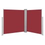 Toldo lateral retráctil rojo 140x600 cm de vidaXL, Sombrillas - Ref: Foro24-48459, Precio: 90,86 €, Descuento: %