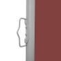 Toldo lateral retráctil marrón 140x1000 cm de vidaXL, Sombrillas - Ref: Foro24-48487, Precio: 102,67 €, Descuento: %