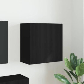 Mueble de TV Montado en la Pared Negro 59,5 x 31 x 60 cm en Muebles TV | Comprar online en Foru.es