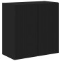 Mueble de TV Montado en la Pared Negro 59,5 x 31 x 60 cm en Muebles TV | Comprar online en Foru.es