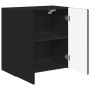 Mueble de TV Montado en la Pared Negro 59,5 x 31 x 60 cm en Muebles TV | Comprar online en Foru.es