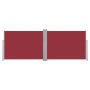 Toldo lateral retráctil rojo 100x1000 cm de vidaXL, Sombrillas - Ref: Foro24-48477, Precio: 108,52 €, Descuento: %