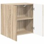 Mueble de TV Montado en la Pared Roble Sonoma 59,5 x 31 x 60 cm en Muebles TV | Comprar online en Foru.es