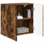 Mueble de TV Montado en la Pared Roble ahumado en Muebles TV | Comprar online en Foru.es