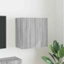 Mueble de TV Montado en la Pared Gris Sonoma 59,5 x 31 x 60 cm en Muebles TV | Comprar online en Foru.es
