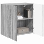 Mueble de TV Montado en la Pared Gris Sonoma 59,5 x 31 x 60 cm en Muebles TV | Comprar online en Foru.es