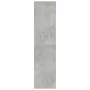 Armario con cajones de contrachapada gris hormigón 50x50x200 cm de vidaXL, Armarios roperos - Ref: Foro24-800616, Precio: 128...