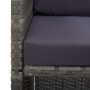 Set comedor jardín 13 pzas ratán sintético y madera acacia gris de vidaXL, Conjuntos de jardín - Ref: Foro24-46371, Precio: 9...