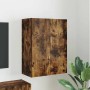 Mueble de TV Montado en la Pared Roble ahumado en Muebles TV | Comprar online en Foru.es