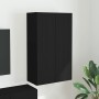 Mueble de TV Montado en la Pared Negro 59,5 x 31 x 100 cm en Muebles TV | Comprar online en Foru.es
