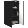 Mueble de TV Montado en la Pared Negro 59,5 x 31 x 100 cm en Muebles TV | Comprar online en Foru.es