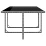 Set de comedor de jardín 11 pzas y cojines ratán sintético gris de vidaXL, Conjuntos de jardín - Ref: Foro24-46378, Precio: 1...