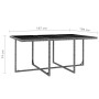 Set de comedor de jardín 11 pzas y cojines ratán sintético gris de vidaXL, Conjuntos de jardín - Ref: Foro24-46378, Precio: 1...