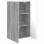 Mueble de TV Montado en la Pared Gris Sonoma 59,5 x 31 x 100 cm en Muebles TV | Comprar online en Foru.es