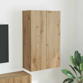 Mueble de TV Montado en la Pared Roble artesanal en Muebles TV | Comprar online en Foru.es