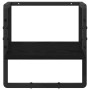 Estante de pared con estante Roble Negro 30 x 25 x 30 cm en Estanterías | Comprar online en Foru.es