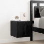 Mueble de TV Montado en la Pared Roble Negro 30,5 x 35 x 30 cm en Muebles TV | Comprar online en Foru.es