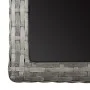 Mesa de jardín vidrio y ratán sintético antracita 110x53x72 cm de vidaXL, Mesas de jardín - Ref: Foro24-46455, Precio: 53,25 ...