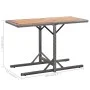Mesa de jardín ratán sintético y madera acacia gris antracita de vidaXL, Mesas de jardín - Ref: Foro24-46457, Precio: 59,62 €...
