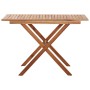 Mesa de jardín de madera maciza de acacia 110x67x74 cm de vidaXL, Mesas de jardín - Ref: Foro24-46458, Precio: 101,83 €, Desc...
