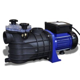 Bomba de piscina eléctrica 500 W azul en Piscinas | Comprar online en Foru.es